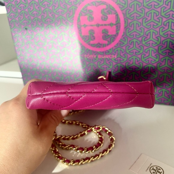 🍀💜NEW💜Tory Burch Alexa Phone Crossbody bag/shoulder bag/leather - Picture 6 of 9